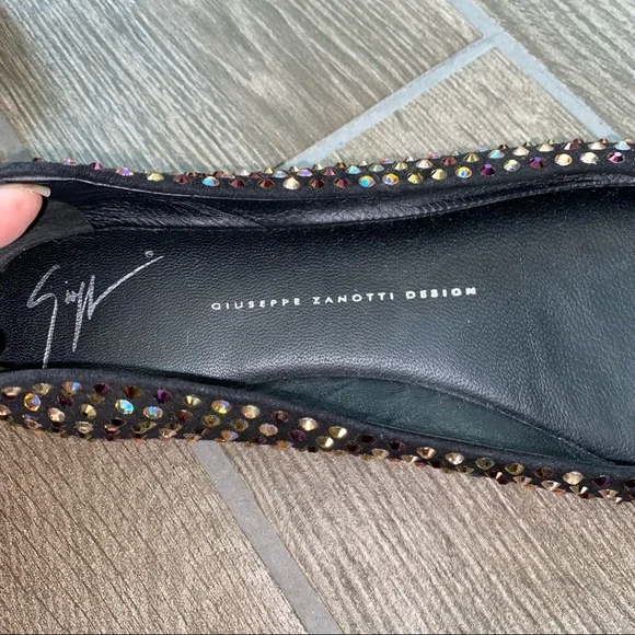 Giuseppe Zanotti embellished flats - Picture 5 of 9